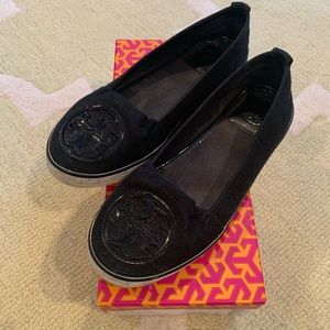 Tory Burch canvas slip on sneakers style 36647